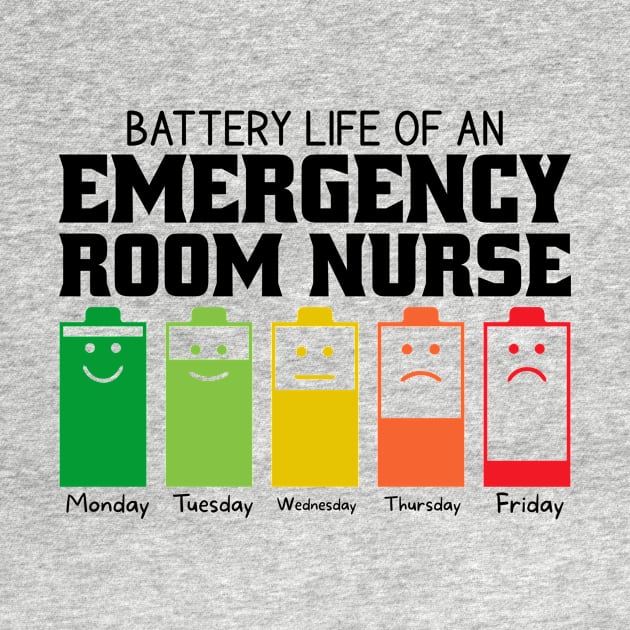 Battery Life Of An Emergency Room Nurse by Stay Weird